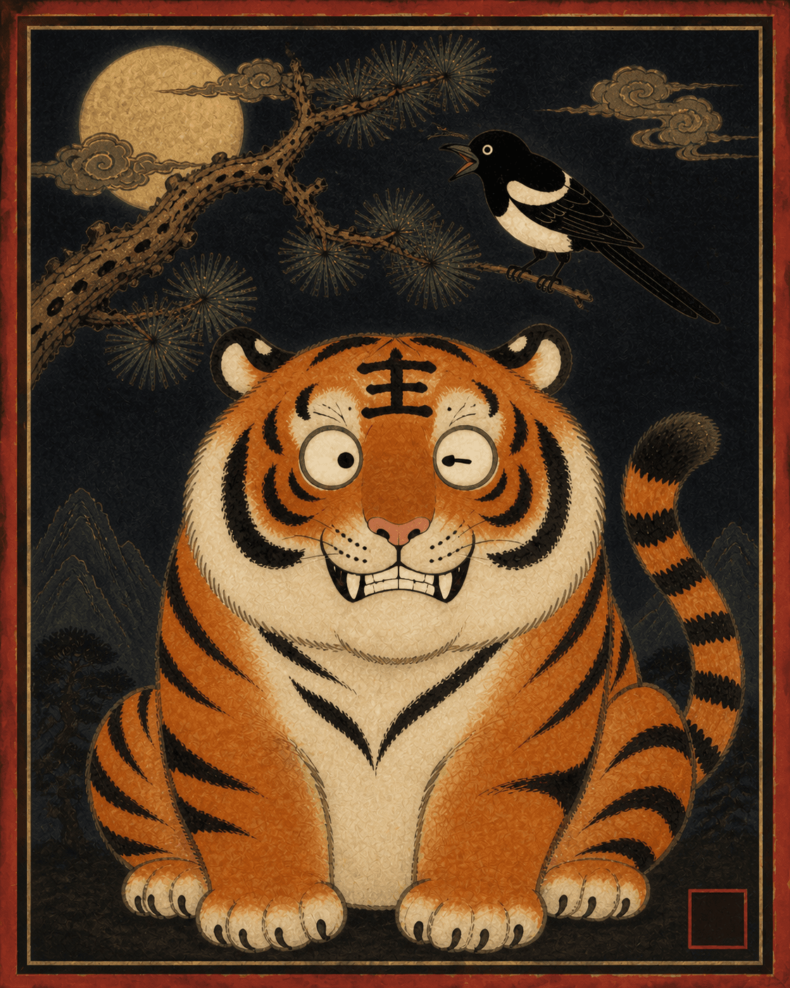 Tiger master plate